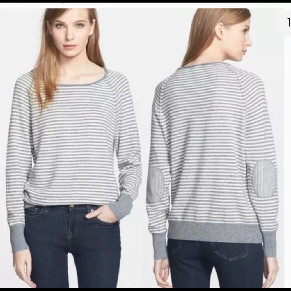 Joie Tiani sweater with elbow patches